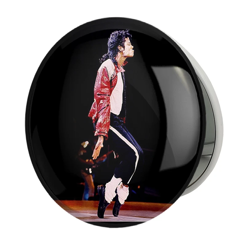 آینه جیبی خندالو طرح مایکل جکسون Michael Jackson مدل تاشو کد 3290 