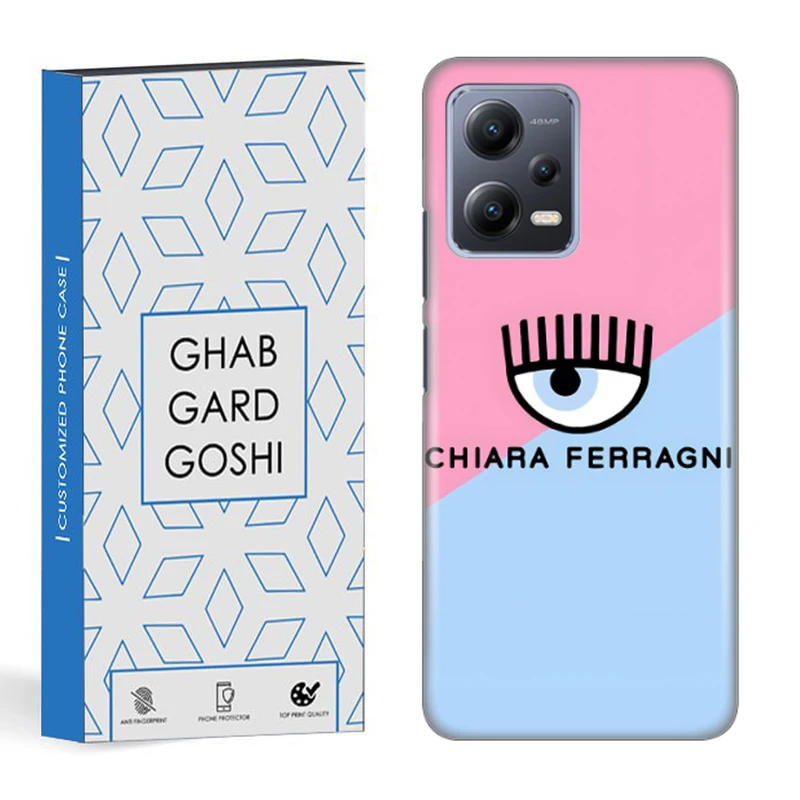 کاور قاب گارد گوشی طرح چشم کد DIMO-001 مناسب برای گوشی موبایل شیائومی redmi note 12 5g / poco x5 5g