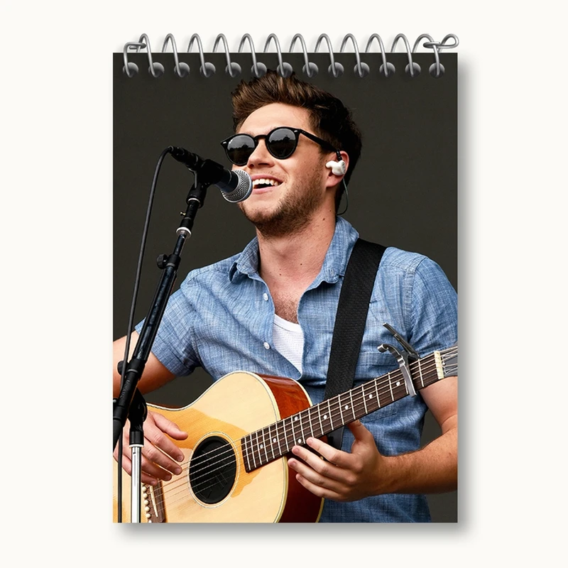 دفتر یادداشت 50 برگ خندالو مدل نایل هوران گروه موسیقی وان دایرکشن One Direction کد 18958