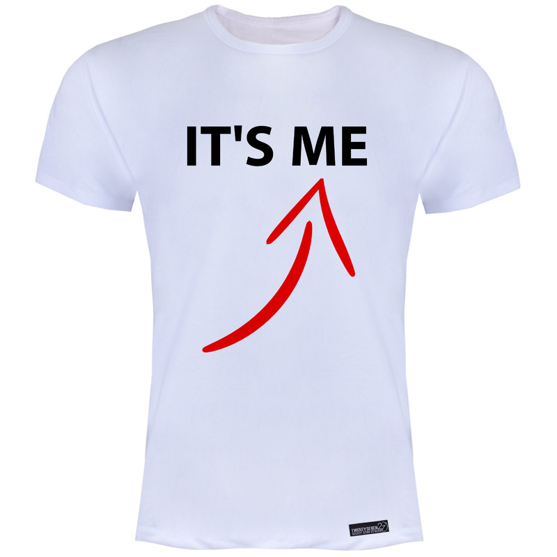 تی شرت آستین کوتاه مردانه 27 مدل Its Me کد MH977