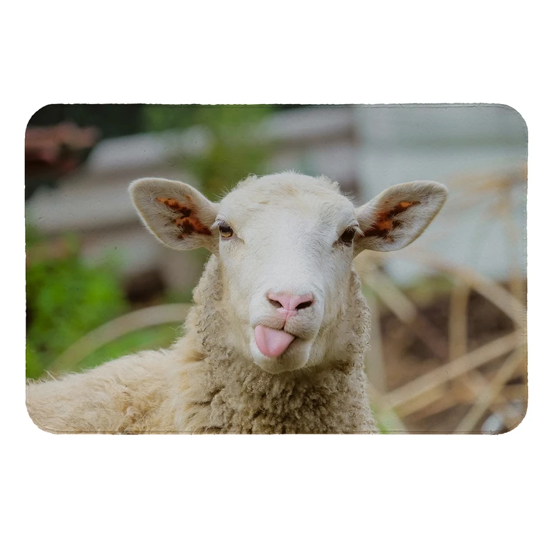 پادری طرح گوسفند کد 6198 سایز 50 × 70 سانتی متر