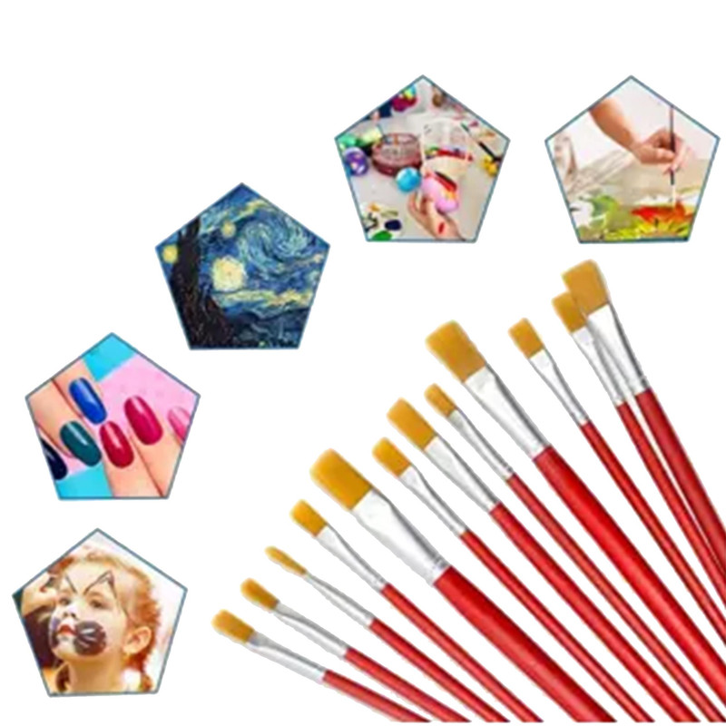 قلم مو تخت کد 818-2 بسته 12 عددی
