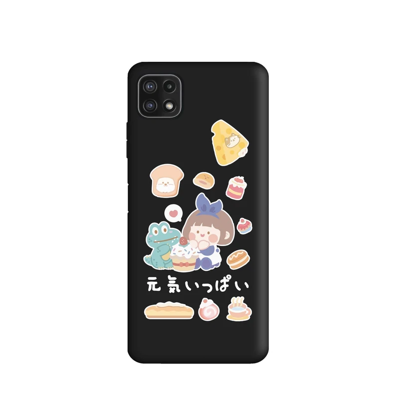 کاور طرح دخترانه تولد کد t4034 مناسب برای گوشی موبایل سامسونگ Galaxy A22 5g