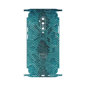 MAHOOT Blue Snake Skin-FullSkin Cover Sticker for OnePlus 7T Pro