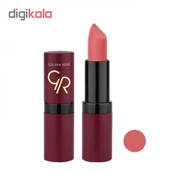 رژلب گلدن رز مدل Velvet شماره 05