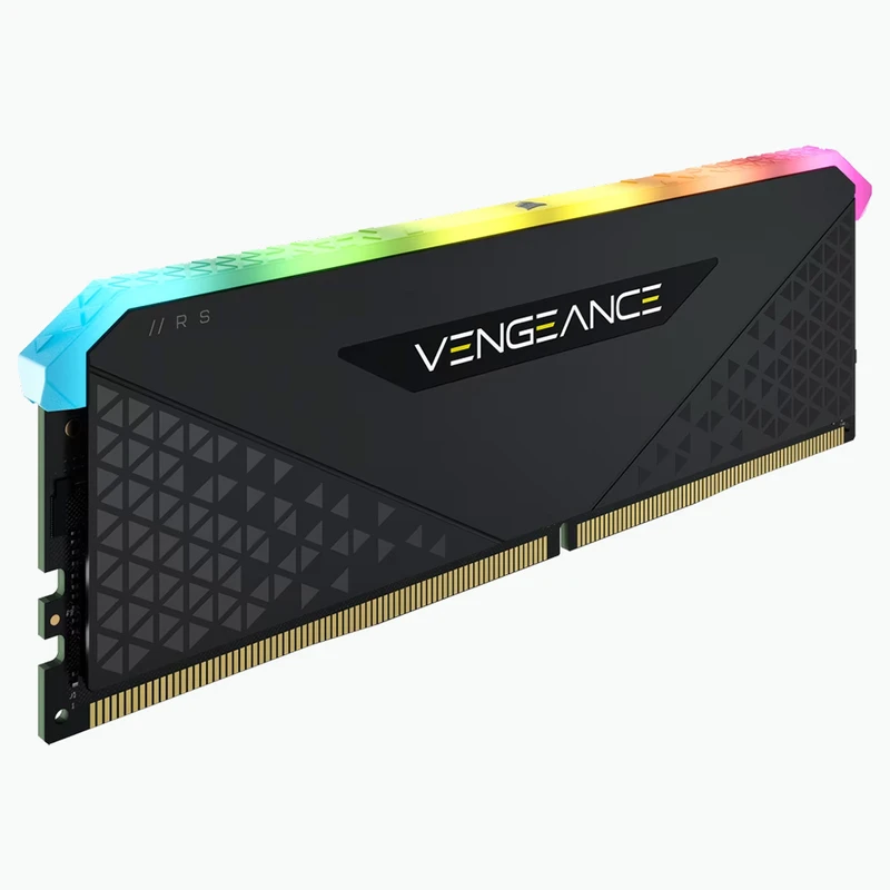 رم دسکتاپ کورسیر مدل VENGEANCE RGB RS DDR4 تک کاناله 8 گیگابایت 3200 مگاهرتز تایمینگ CL16 با نورپردازی RGB