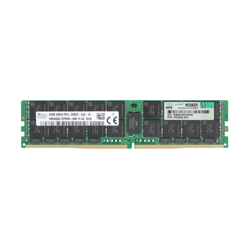 رم سرور DDR4 تک کاناله 2933 مگاهرتز CL21 اچ پی ای مدل 2Rx4 PC4 2933Y P00926-B21 ظرفیت 64 گیگابایت