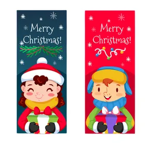 نشانگر کتاب مدل کریسمس کد 1 مجموعه 2 عددی