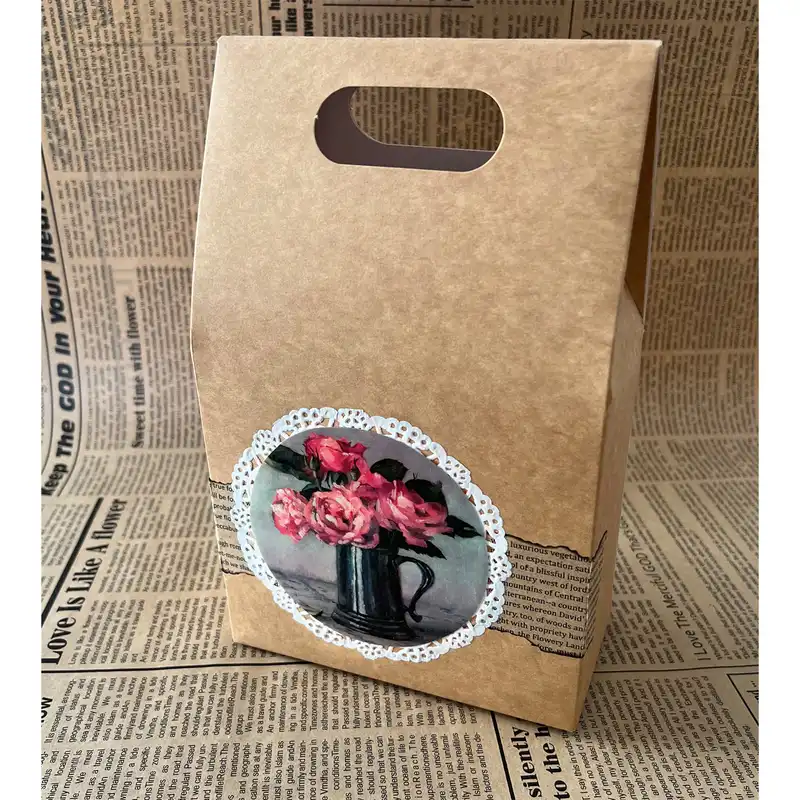 پاکت هدیه مدل رز رومانی کد 09800