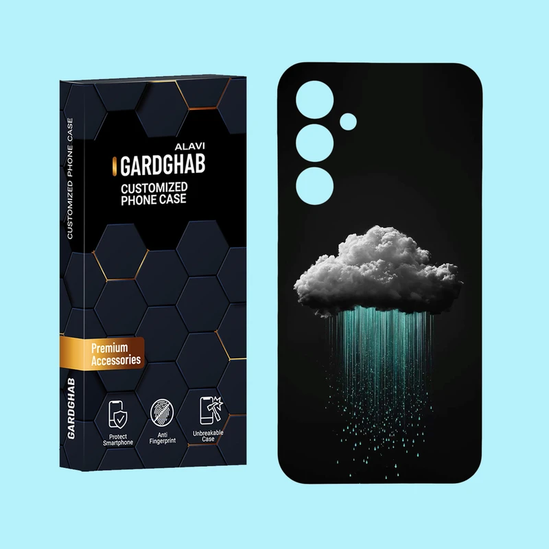 کاور گارد قاب علوی مدل هنری مناسب برای گوشی موبایل سامسونگ Galaxy A55