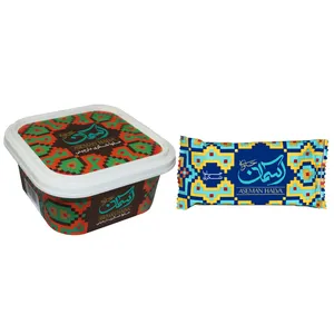 حلوا شکری دارچینی آسمان مقدار 400 گرم به همراه حلوا شکری هل آسمان مقدار 90 گرم