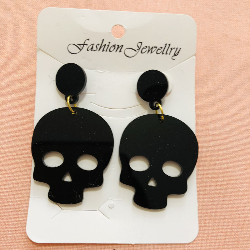 گوشواره دخترانه مدل اسکلت