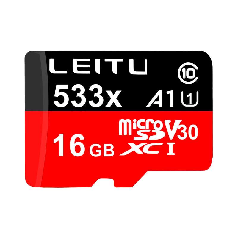 کارت حافظه microSDXC لیتو مدل 533x A1 کلاس 10 استاندارد UHS-I سرعت 80MBps ظرفیت 16 گیگابایت