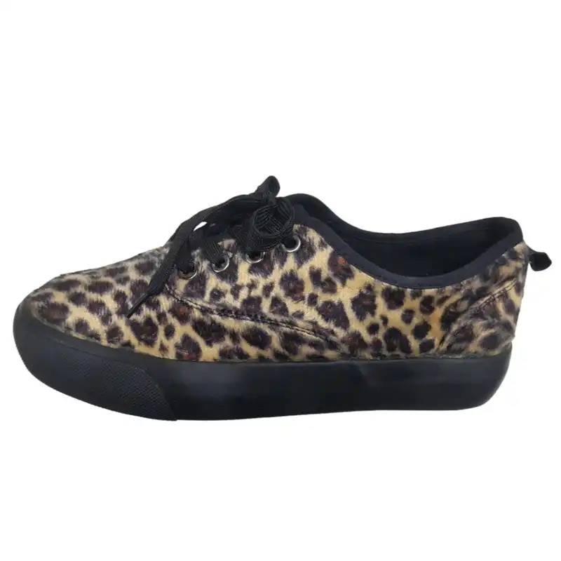 کفش روزمره زنانه جینا مدل پلنگی کد 990