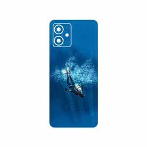 MAHOOT Scuba_Diving Cover Sticker for Motorola Moto G14