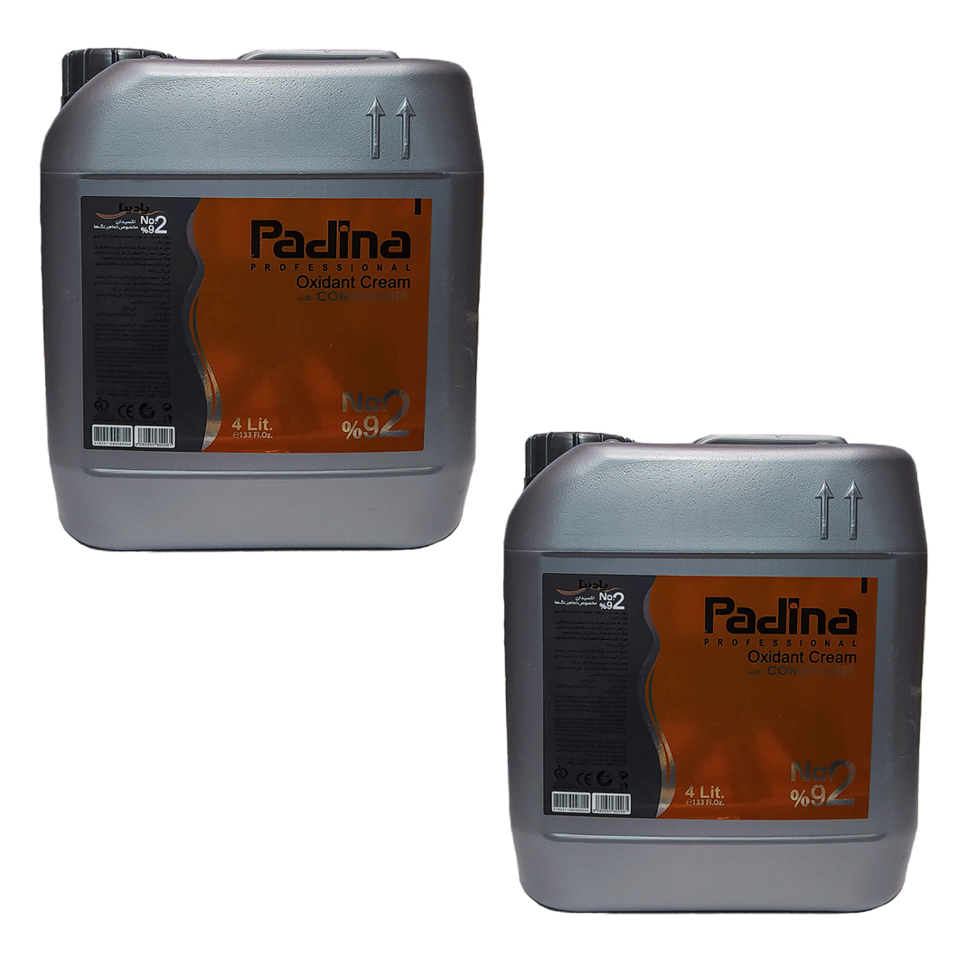 اکسیدان پادینا مدل 20Vol نه درصدی حجم 4000 میلی لیتر بسته 2 عددی