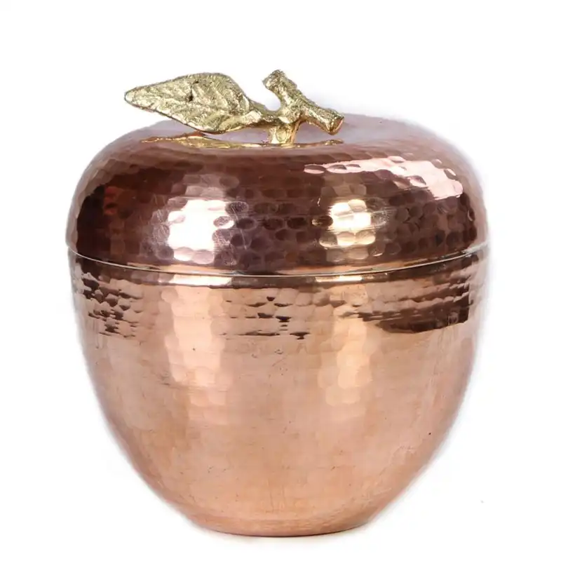 قندان مسی طرح سیب کد 3496