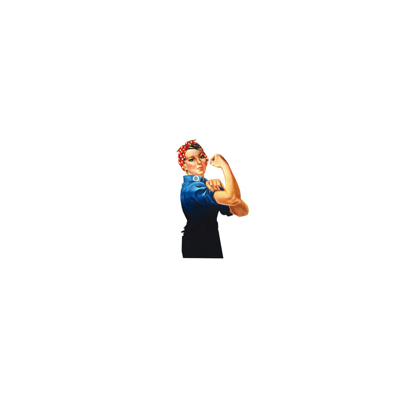 استیکر تزئینی موبایل و تبلت لولو مدل GIRL POWER کد 138