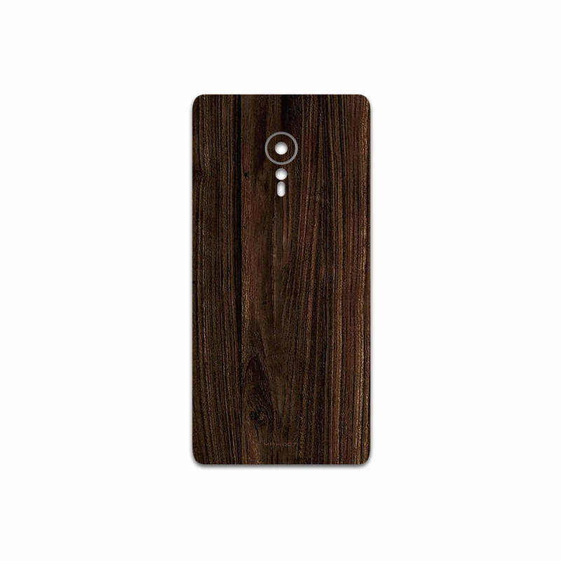 برچسب پوششی ماهوت مدل Dark Walnut Wood مناسب برای گوشی موبایل لنوو ZUK Z2
