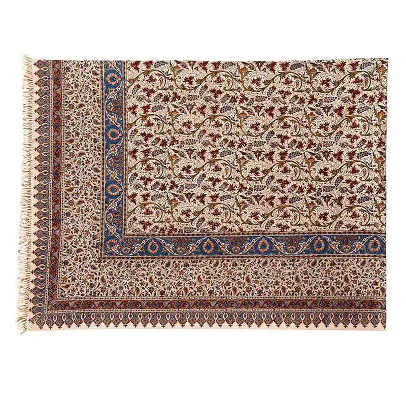 رومیزی قلمکار آرا هنر فاخر ایرانی مدل 3- 3518