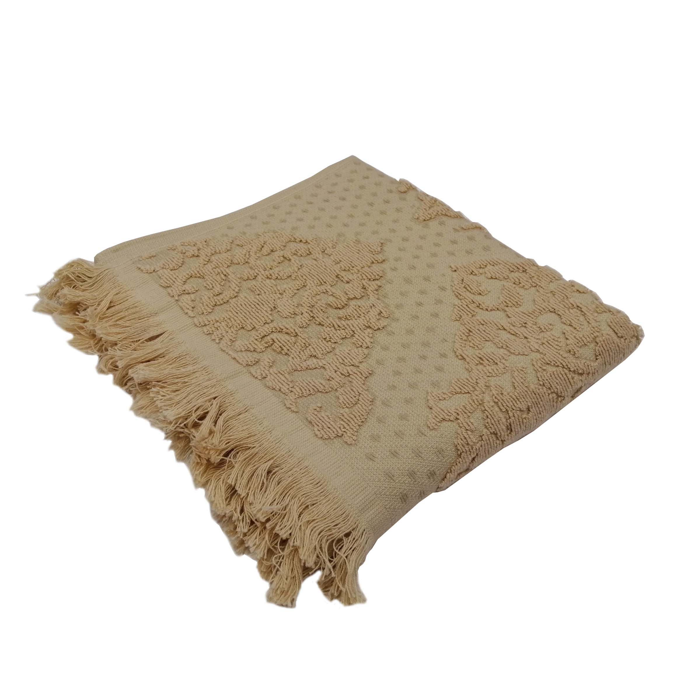 حوله دستی ازدیلک طرح Delfino سایز 50×90 سانتی متر