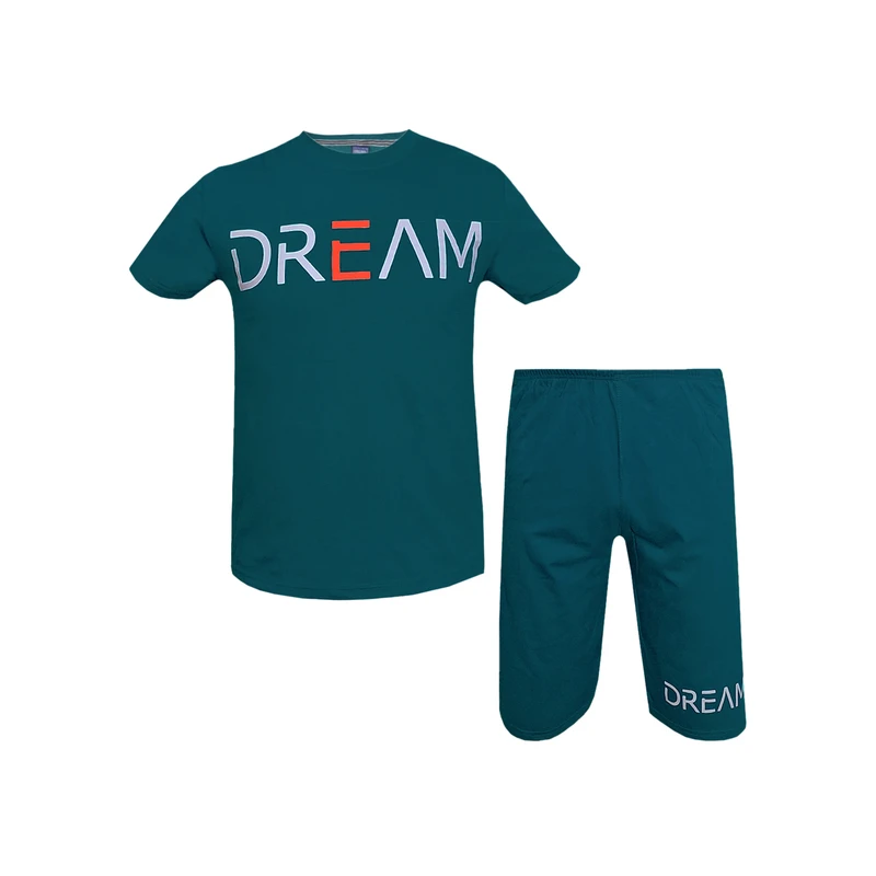 ست تیشرت و شلوارک مردانه طرح Dream کد 1565