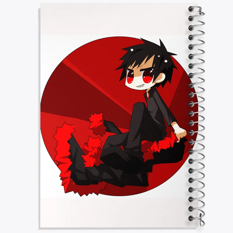 دفتر لیست خرید 50 برگ خندالو طرح ایزایا انیمه دورارارا کد 32171