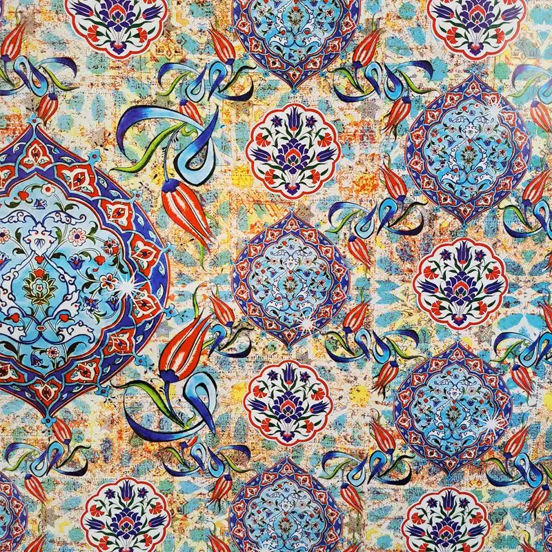 کاغذ کادو مدل سنتی و کاشی بسته 3 عددی