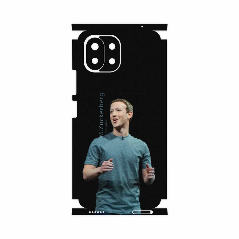 برچسب پوششی ماهوت مدل Mark-Zuckerberg-FullSkin مناسب برای گوشی موبایل شیائومی 11 Lite 5G NE