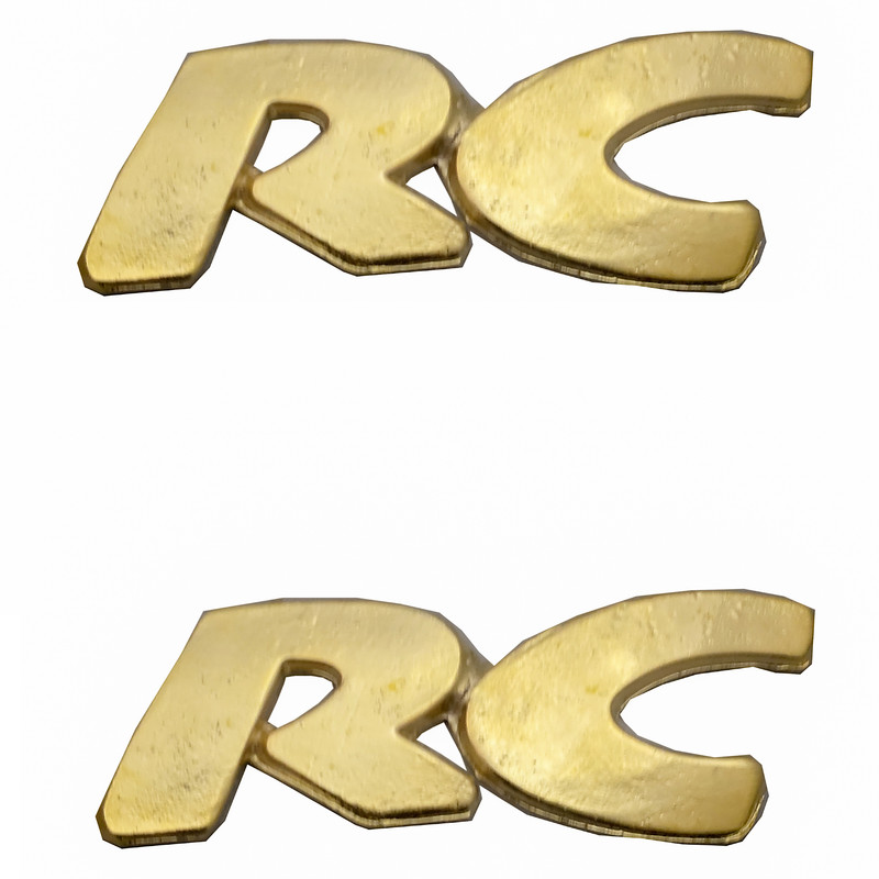 برچسب بدنه خودرو مدل RC بسته دو عددی