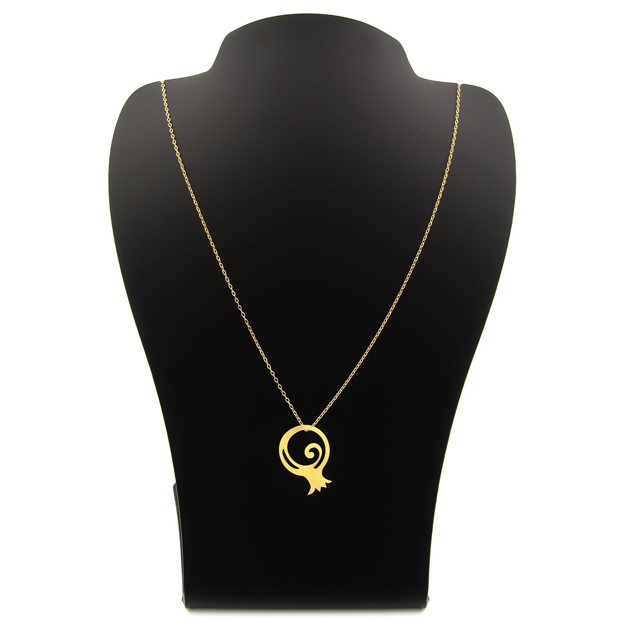 گردنبند طلا 18 عیار زنانه کاپانی طرح انار کد KN041 -  - 3