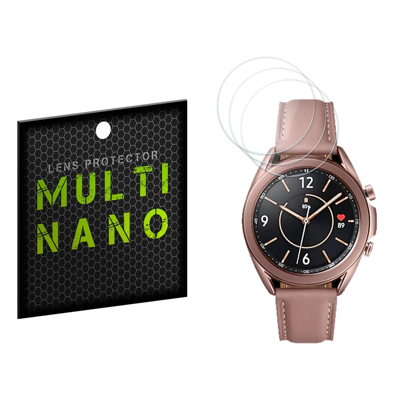 محافظ صفحه نمایش مولتی نانو مدل X-S3N مناسب برای ساعت هوشمند سامسونگ Galaxy Watch3 41mm بسته سه عددی