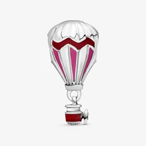 آویز گردنبند نقره زنانه پاندورا مدل Red Hot Air Balloon