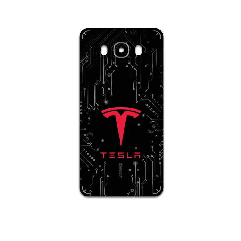 برچسب پوششی ماهوت مدل TESLA مناسب برای گوشی موبایل سامسونگ Galaxy J7 2016