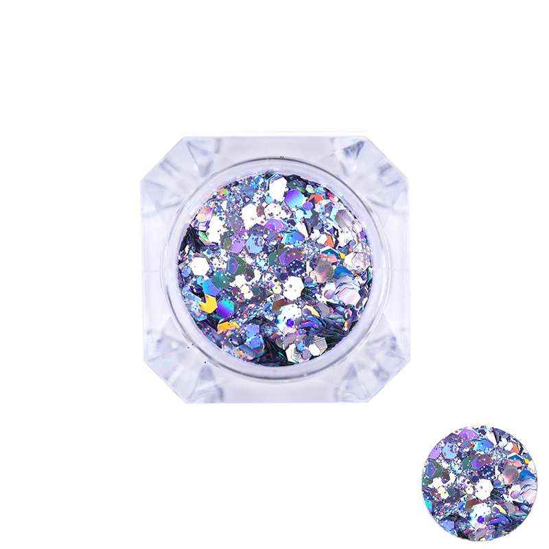 پودر پولکی ناخن برن پرتی مدل 01-45791