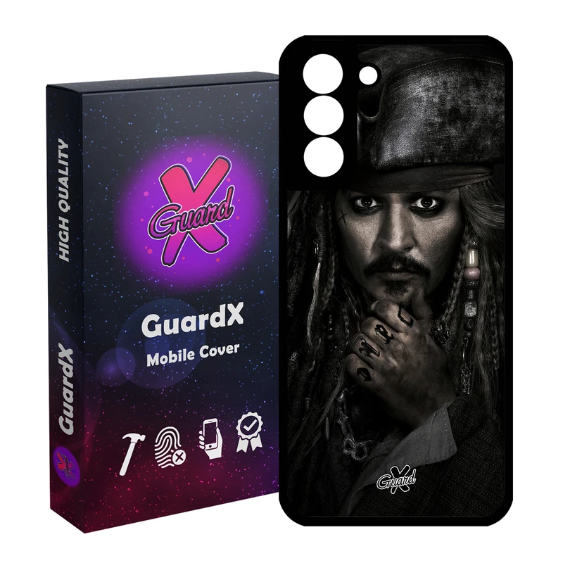 کاور گارد ایکس طرح Johnny Depp مدل Glass10178 مناسب برای گوشی موبایل سامسونگ Galaxy S21 FE