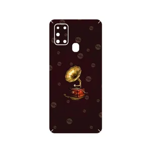 MAHOOT Gramophone Nostalgia Cover Sticker for Samsung Galaxy A21s