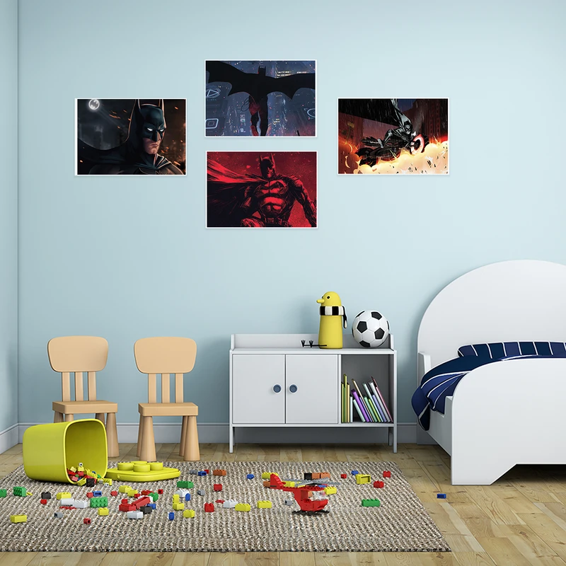 پوستر طرح بتمن کد A-2204- Batman مجموعه 4 عددی