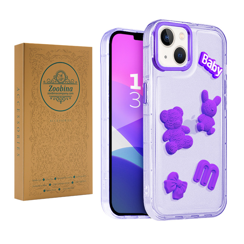 کاور زوبینا مدل  Napel  مناسب برای گوشی موبایل اپل iPhone 13