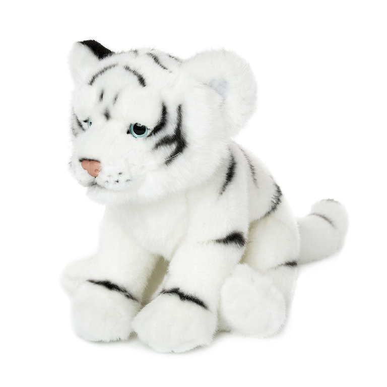 عروسک طرح ببر مدل WWF White Tiger کد SZ10/629 طول 18 سانتی متر