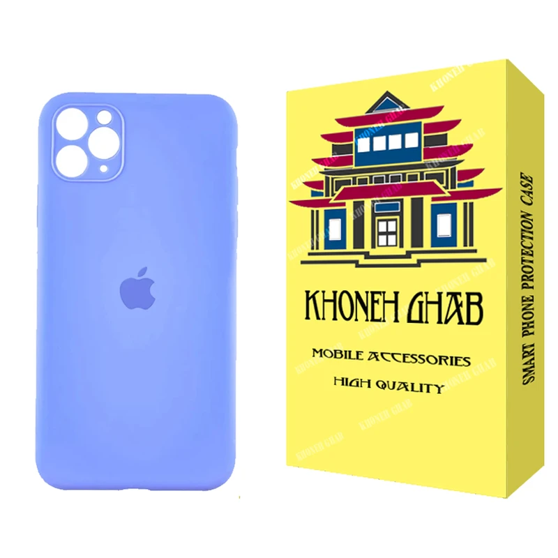 کاور خونه قاب مدل سیلیکونی مناسب برای گوشی موبایل اپل iPhone 11 Pro Max