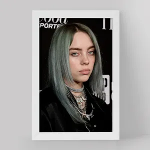 تابلو خندالو مدل بیلی آیلیش Billie Eilish کد 19184