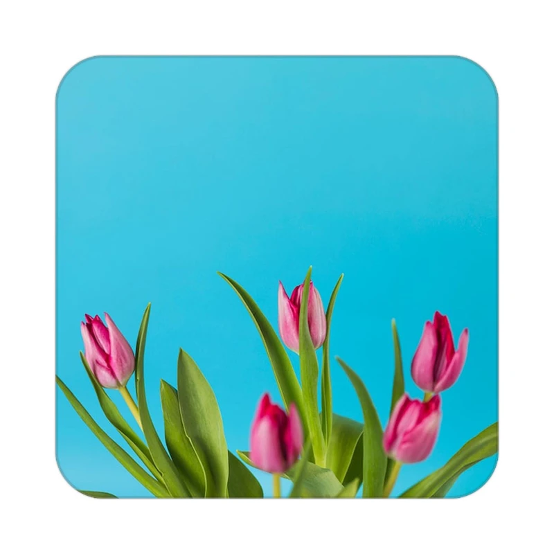 زیر لیوانی کاکتی طرح گل مدل mp17794