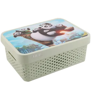 جعبه اسباب بازی کودک طرح پاندا کونگ‌‍فو کار کد PJ-109607 