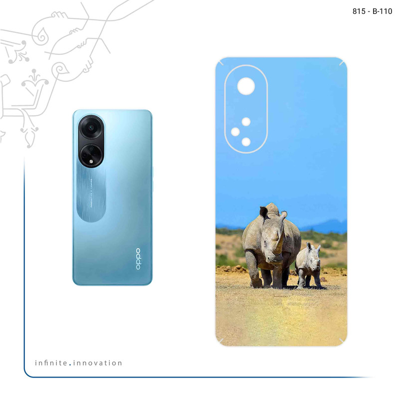 برچسب پوششی ماهوت مدل Rhino مناسب برای گوشی موبایل اپو A98