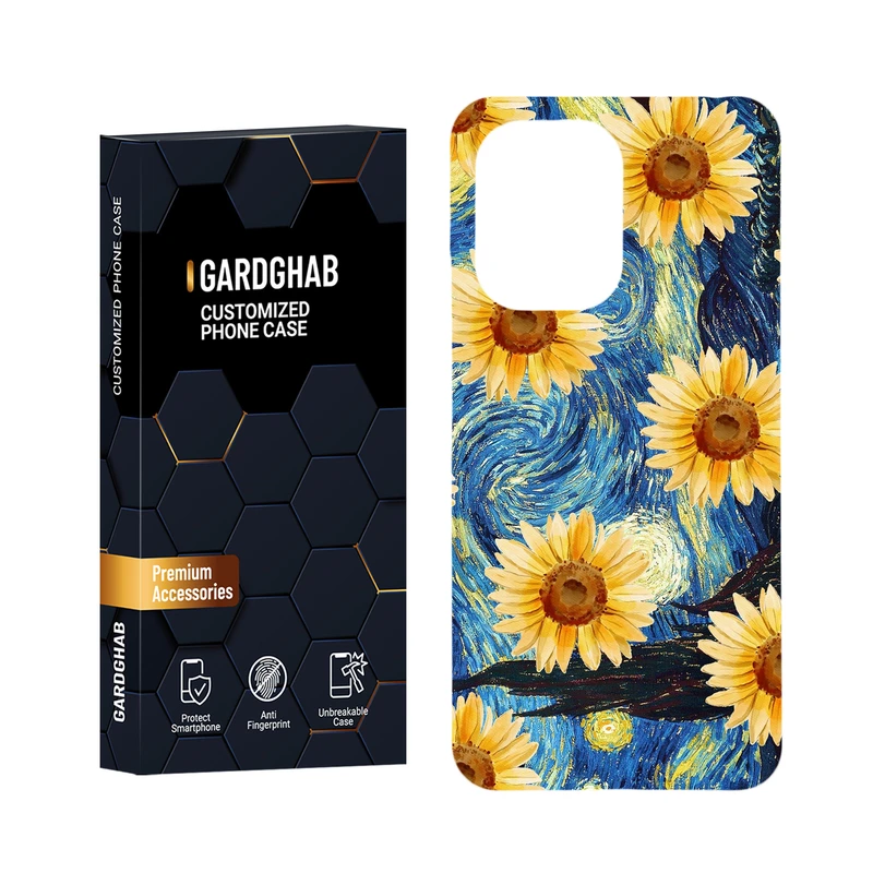 کاور گارد قاب مدل هنری مناسب برای گوشی موبایل شیائومی Redmi 13C 4G