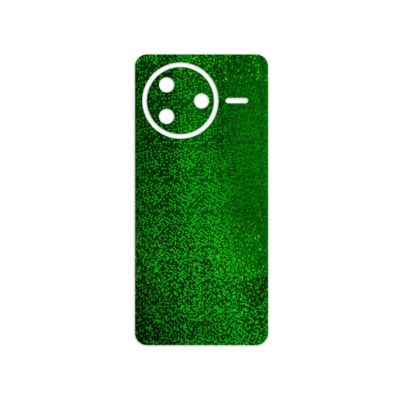 برچسب پوششی ماهوت مدل Green-Holographic مناسب برای گوشی موبایل شیائومی Poco F7 Pro