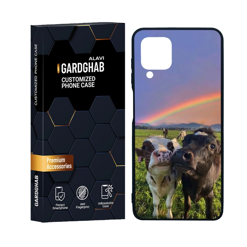 کاور گارد قاب علوی مدل دور ژله ای حیوانات مناسب برای گوشی موبایل سامسونگ Galaxy M22 4G