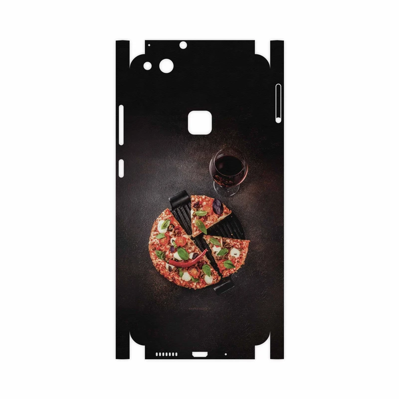 برچسب پوششی ماهوت مدل Pizza-FullSkin مناسب برای گوشی موبایل هوآوی P10 Lite