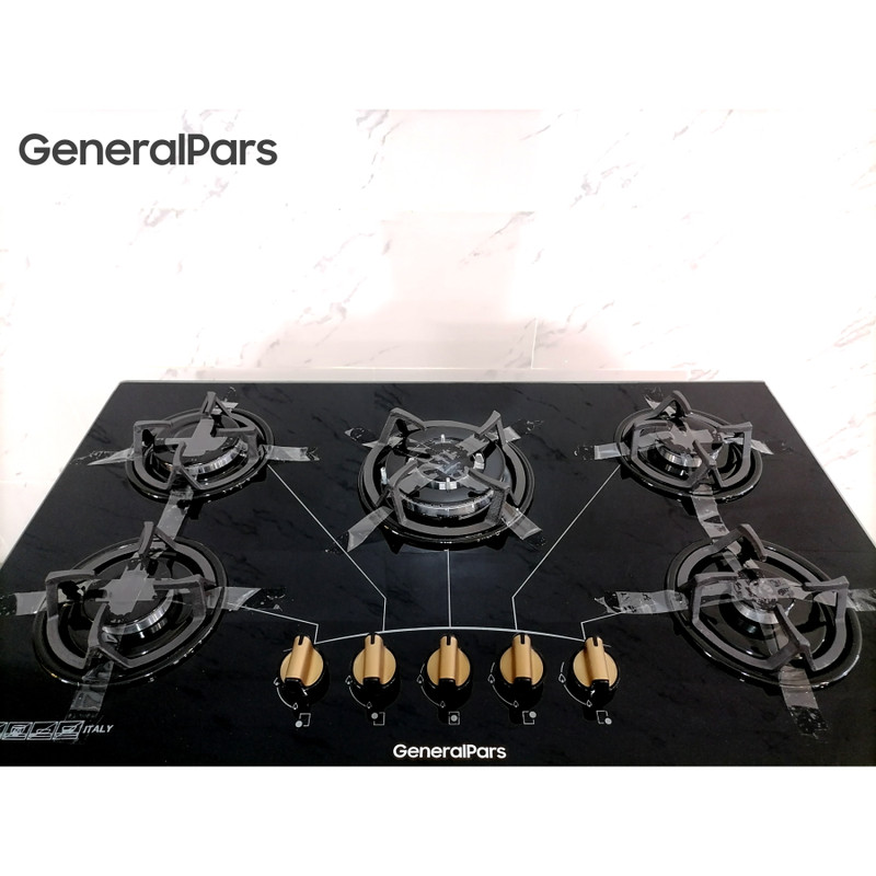 اجاق گاز 5 شعله جنرال پارس مدل ECONOMY-VU